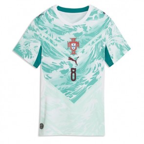 Portugal Bruno Fernandes #8 Udebanetrøje Dame VM 2026 Kortærmet